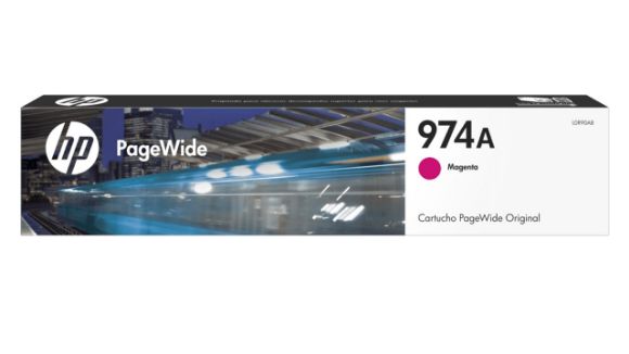 Imagen de HEWLETT PACKARD - TINTA MAGENTA PW HP 974A WIDE CRTG