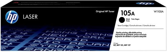 Imagen de HEWLETT PACKARD - CARTUCHO DE TONER HP 105A NEGRO LASERJET ORIGINAL