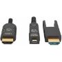 Imagen de IC - CABLE HDMI FIBRA OPTICA M-M 4K 60HZ 20.0M CONECTOR DESMONTABLE