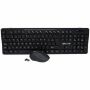 Imagen de NACEB - NACEB KIT TECLADO Y MOUSE INALAMBRICO NEGRO NA-0123