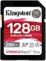 Imagen de KINGSTON - SDXC MEMORIA KINGSTON 128GB CANVAS REACT PLUS UHS-II 280R/100W