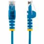 Imagen de PAQ. C/2 - STARTECH - 1.5M CAT6 NETWORK CABLE CLIPLESS BLUE