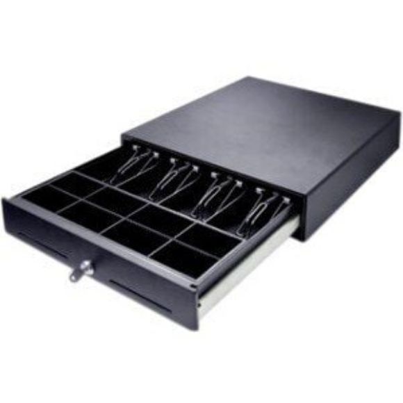 Imagen de REMOTTO - CAJON DE DINER EC LINE G5100-II NEGRO 4 BILLETES 8 MONEDAS