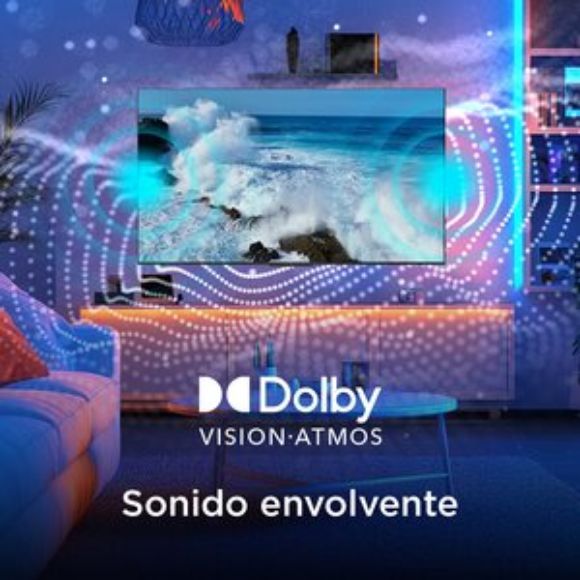 Imagen de TCL - PANTALLA TCL 50 INC QLED FLAT 4K UHD GOOGLE TV ASISTENTE DE GOOGL