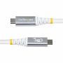 Imagen de STARTECH - CABLE USB4 1M - USB-C CERTIFICADO USB-IF 80GB BLANCO