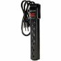 Imagen de PAQ. C/2 - NACEB - NACEB BARRA MULTICONTACTOS 6 SOCKET CON SWITCH NA-0706