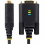 Imagen de STARTECH - 2M USB TO SERIAL NULL MODEM ADAPTER CABLE FTDI RS232