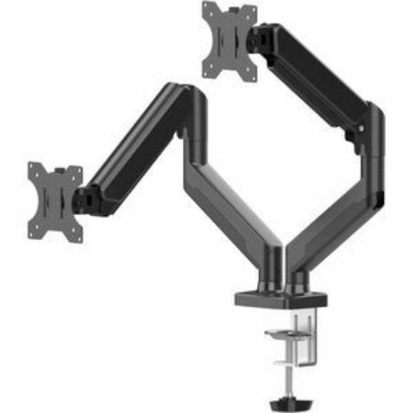 Imagen de NACEB - NACEB SOPORTE ARTICULADO DE ESCRITORIO PARA 2 MONITORES NEGRO N