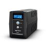Imagen de CYBER POWER - NOBREAK CYBERPOWER 750VA.LCD 300W.6CONT.120V.TEL.USB.C/REG.USB
