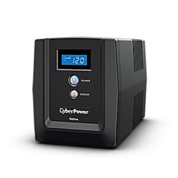 Imagen de CYBER POWER - NOBREAK UPS CYBERPOWER OM1500AT 1500VA/900W.LCD.AVR.RJ11/RJ45/