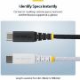 Imagen de PAQ. C/2 - STARTECH - CABLE DE CARGA USB-C TRENZADO DE 2M - USB TIPO C - PD 60W 3A