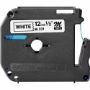 Imagen de PAQ. C/2 - BROTHER - CINTA NEGRO SOBRE BLANCO 12MM X 8M