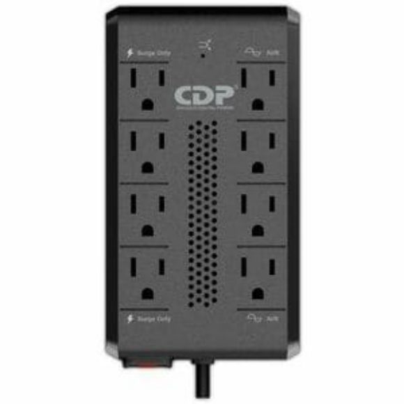 Imagen de CHICAGO DIGITAL POWER - CDP RAVR1408 1410VA/700W AVR 8 SALIDAS 175 JULIOS 120 VAC