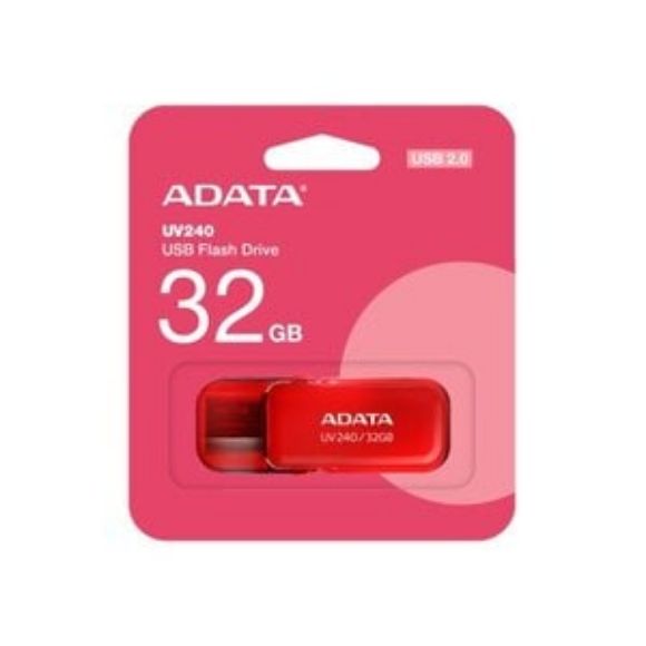 Imagen de PAQ. C/2 - ADATA - ADATA USB 32GB 2.0 AUV240-32GB- RED
