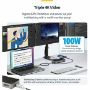 Imagen de STARTECH - DOCKING STATION USB-C PARA 3 MONITORES 5X USB GBE PD 100W