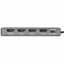 Imagen de STARTECH - ADAPTADOR USB-C A 4X HDMI 4K 60HZ - PD 140W