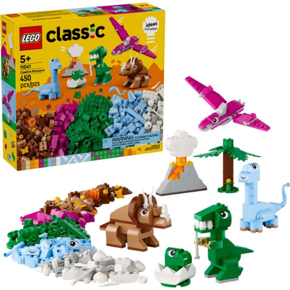 Imagen de LEGO - 11041 CLASSIC DINOSAURIOS CREATIVOS 450 PZAS.