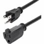 Imagen de PAQ. C/2 - STARTECH - CABLE EXTENSOR ALIMENTACION PC 1.8M NEMA 5-15R 5-15P MACHO HEMB.A