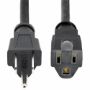Imagen de PAQ. C/2 - STARTECH - CABLE EXTENSOR ALIMENTACION PC 1.8M NEMA 5-15R 5-15P MACHO HEMB.A