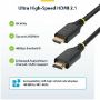 Imagen de STARTECH - CABLE HDMI 2.1 8K60 4M ULTRA ALTA VELOCIDAD CERTIFICADO