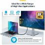Imagen de STARTECH - CABLE HDMI 2.1 8K60 4M ULTRA ALTA VELOCIDAD CERTIFICADO