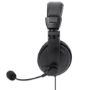 Imagen de MANHATTAN - AUDIFONO C/MICROFONO USB MEDIANO, CONTROL INTEGRADO