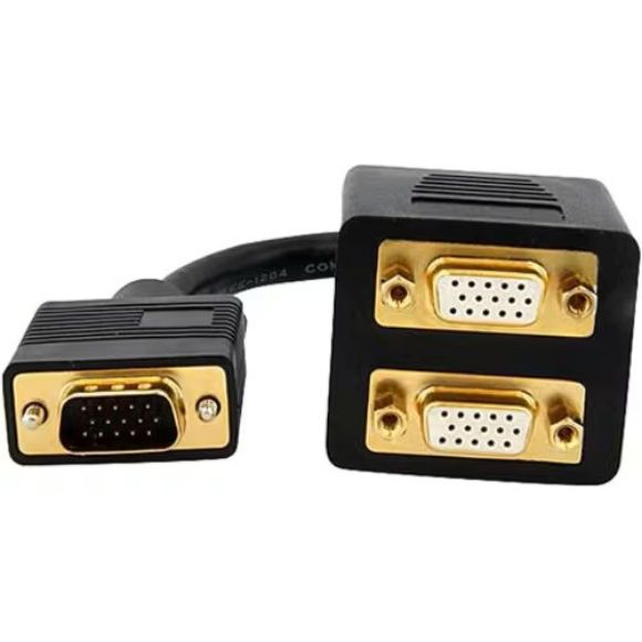 Imagen de STARTECH - CABLE 30CM DIVISOR VIDEO VGA 2 PUERTOS HD15 COMPACTO