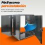 Imagen de IC - GABINETE MURAL ABATIBLE 19IN 15 ENSAMBLADO 550MM PROFUNDO NEGRO