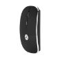 Imagen de TECHZONE - MOUSE RECARGABLE NEGRO CON CON EXCIN TIPO C Y USB A CON MOUSE PAD