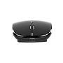 Imagen de TECHZONE - MOUSE RECARGABLE NEGRO CON CON EXCIN TIPO C Y USB A CON MOUSE PAD