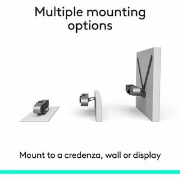 Imagen de LOGITECH - CAMARA VIDEOCONFERENCIA MEETUP 120 GRADOS 4K ZOOM 5X 3MIC BLUETOO