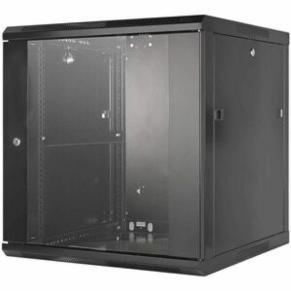 Imagen de IC - GABINETE MURAL 19IN 12U ENSAMBLADO 450MM PROFUNDO NEGRO