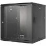 Imagen de IC - GABINETE MURAL 19IN 12U ENSAMBLADO 450MM PROFUNDO NEGRO