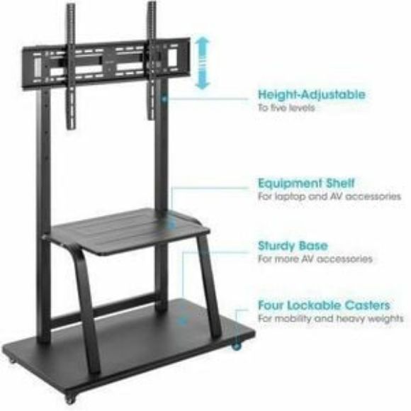 Imagen de IC - SOPORTE TV TIPO CARRO 150KG 37 A 100 ULTRARESISTENTE