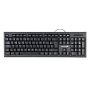 Imagen de PAQ. C/2 - TECHZONE - TECHZONE STANDARD WIRED KEYBOARD WITH USB CONNECTION