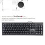 Imagen de PAQ. C/2 - TECHZONE - TECHZONE STANDARD WIRED KEYBOARD WITH USB CONNECTION