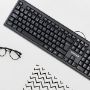 Imagen de PAQ. C/2 - TECHZONE - TECHZONE STANDARD WIRED KEYBOARD WITH USB CONNECTION