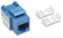 Imagen de PAQ. C/5 - INTELLINET - JACK CAT 5E DE IMPACTO (KEYSTONE) AZUL