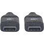 Imagen de PAQ. C/2 - IC - CABLE USB-C V3.1 C-C 0.5M NEGRO 