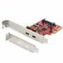 Imagen de STARTECH - TARJETA PCI EXPRESS USB 3.1 - 1 2 PUERTOS USB C - HASTA 10GBPS