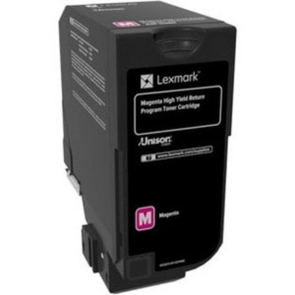 Imagen de LEXMARK - TONER MAGENTA HIGH YIELD RETURN PROGRAM 16K