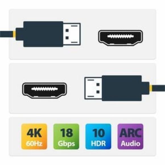 Imagen de PAQ. C/2 - STARTECH - CABLE HDMI CERTIFICADO PREMIUM DE ALTA VELOCIDAD 2.4M - 4K60