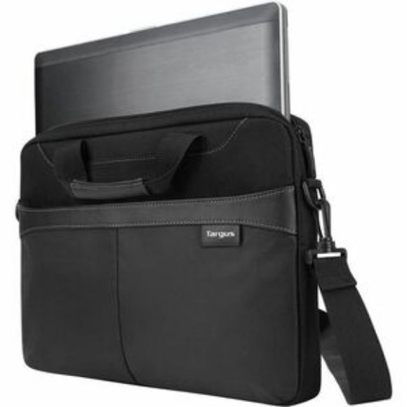 Imagen de TARGUS - 15.6IN BUSINESS CASUAL SLIM BRIEFCASE BLACK