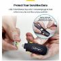 Imagen de STARTECH - LLAVE DE BLOQUEO USB-A 4 TAPONES USB-A CON PESTILLO