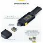 Imagen de STARTECH - LLAVE DE BLOQUEO USB-A 4 TAPONES USB-A CON PESTILLO