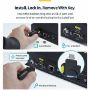 Imagen de STARTECH - LLAVE DE BLOQUEO USB-A 4 TAPONES USB-A CON PESTILLO