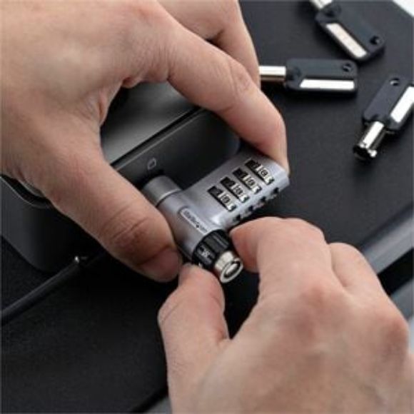 Imagen de STARTECH - LLAVE DE BLOQUEO USB-A 4 TAPONES USB-A CON PESTILLO