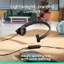 Imagen de LOGITECH - LOGITECH H570E HEADSET MONO WIRED WITH USB-C CONNECTION