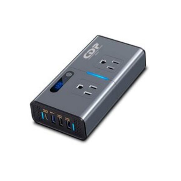 Imagen de CHICAGO DIGITAL POWER - CDP XVU212 INVERSOR AUTOMOTRIZ 2OOW 2 SALIDAS NEMA 5-15R I2OVAC