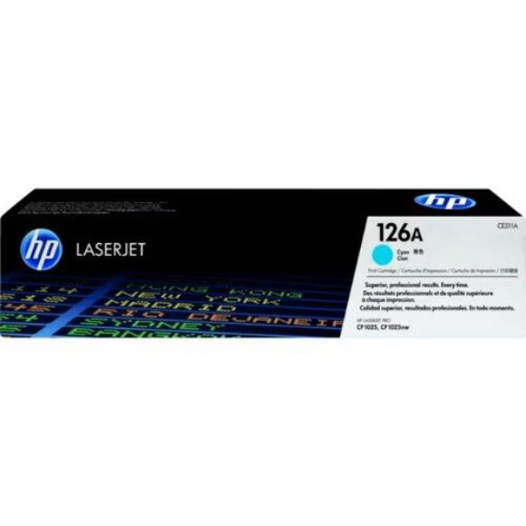 Imagen de HEWLETT PACKARD - HP CLJ CP1025 CYAN PRINT CART RIDGE CE311A
